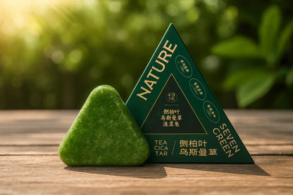 Nature Herbal Triangle Green Soap